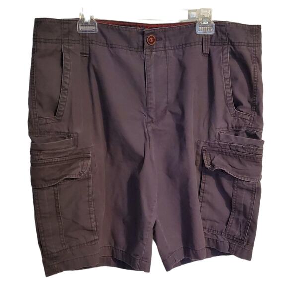 RED CAMEL Men's charcoal gray cargo shorts Tons of pockets sz. 38 - Picture 1 of 9
